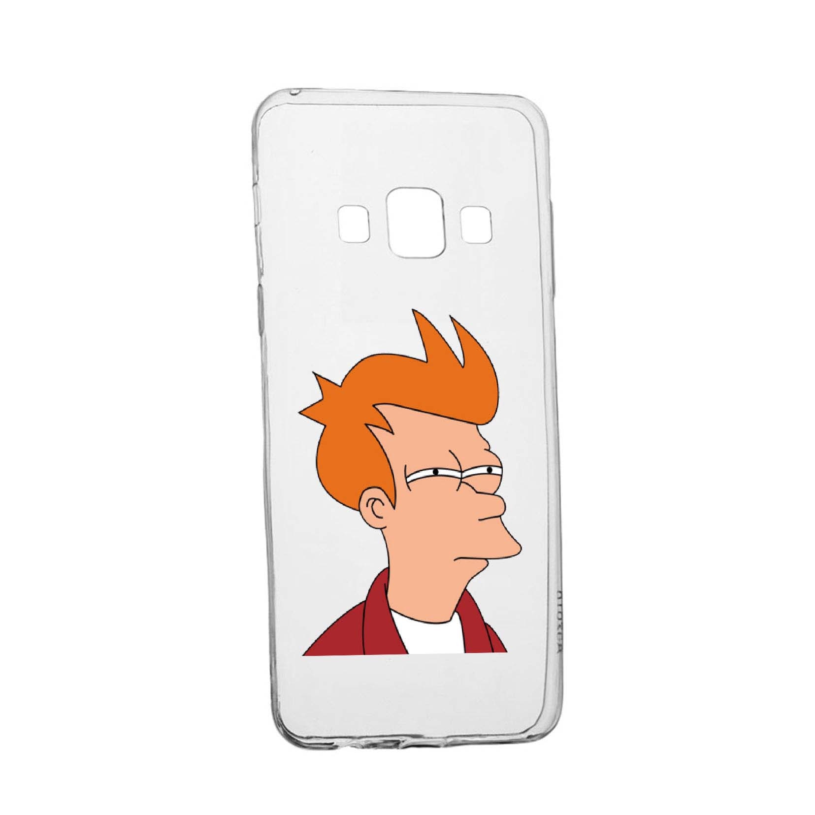 Husa Meme, pentru Samsung Galaxy A3, rezistenta la uzura, anti-alunecare, din silicon Premium, 663