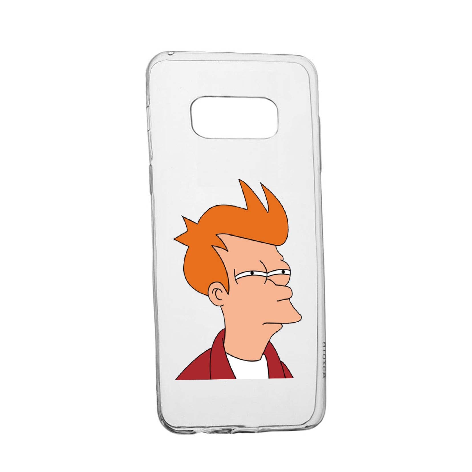 Husa Meme, pentru Samsung Galaxy S8 Plus, rezistenta la uzura, anti-alunecare, din silicon Premium, 663