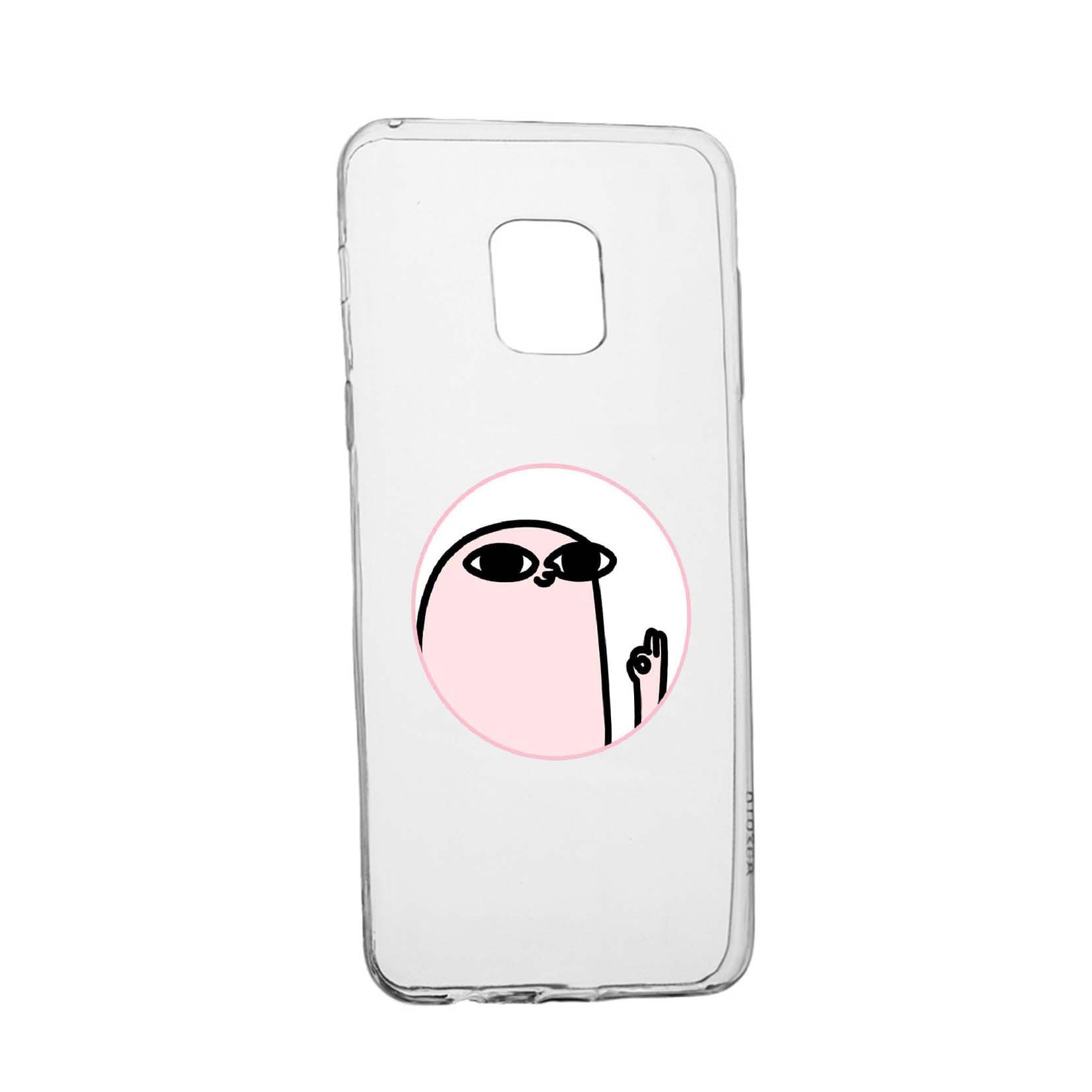 Husa Meme, pentru Huawei Mate 20 Pro, rezistenta la uzura, anti-alunecare, din silicon Premium, 658