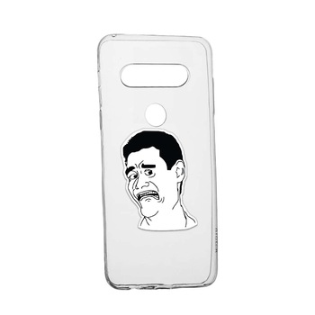 Husa Meme - Harold, pentru LG K50 / Q60, rezistenta la uzura, anti-alunecare, din silicon Premium, 660 Husa Meme - Harold, pentru LG K50 / Q60, rezistenta la uzura, anti-alunecare, din silicon Premium, 660