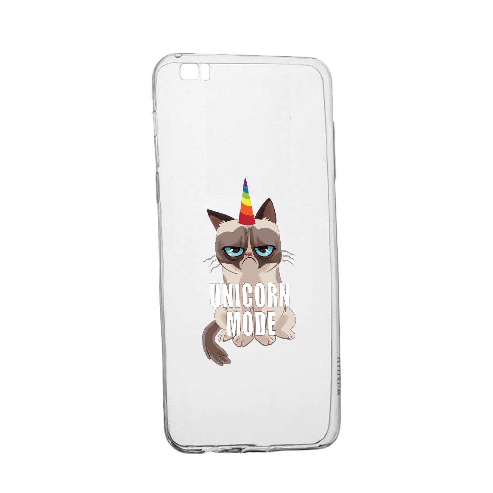 Husa Meme - Gumpy Unicorn Mode, pentru Sony XZ1, rezistenta la uzura, anti-alunecare, din silicon Premium, 654