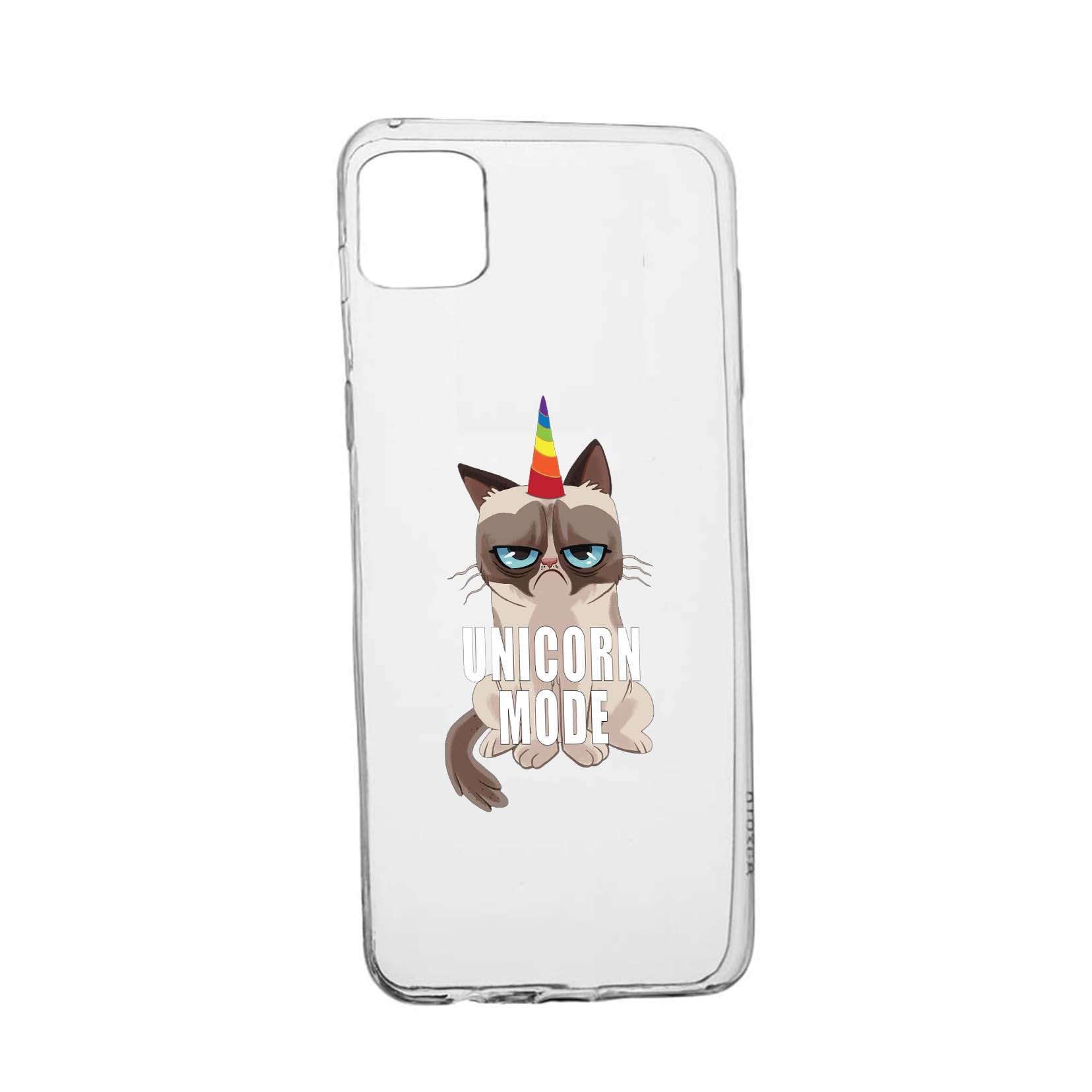 Husa Meme - Gumpy Unicorn Mode, pentru Samsung Galaxy S20 Plus, rezistenta la uzura, anti-alunecare, din silicon Premium, 654