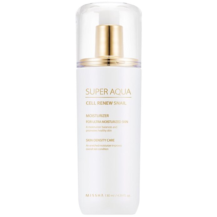 Lotiune hidratanta fata cu extract de melc Missha Super Aqua Cell Renew Snail, 130 ml