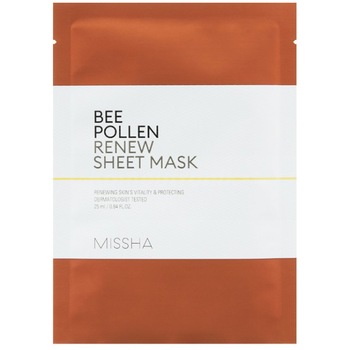 Masca pentru reinnoirea pielii cu polen de albine MISSHA Bee Pollen Renew, 25 ml Masca pentru reinnoirea pielii cu polen de albine MISSHA Bee Pollen Renew, 25 ml