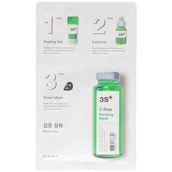 Masca fata purificatoare in 3 pasi MISSHA, 25 g Masca fata purificatoare in 3 pasi MISSHA, 25 g