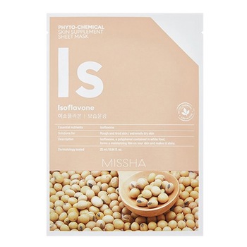Masca faciala cu efect intens hidratant cu Isoflavon MISSHA, 25 ml Masca faciala cu efect intens hidratant cu Isoflavon MISSHA, 25 ml