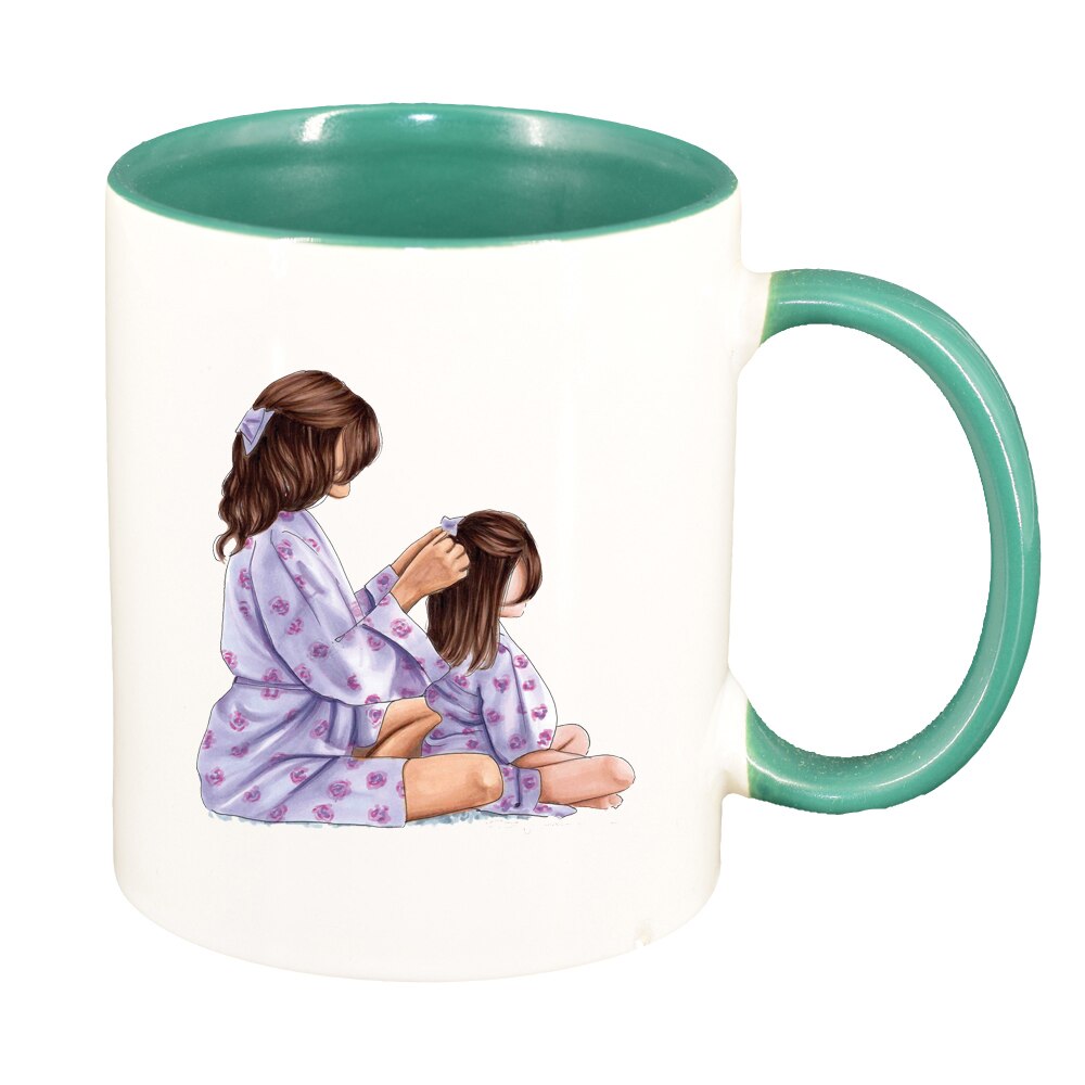 Cana Princess, Mama Copil, Fetita, interior verde, 330ml, D1358