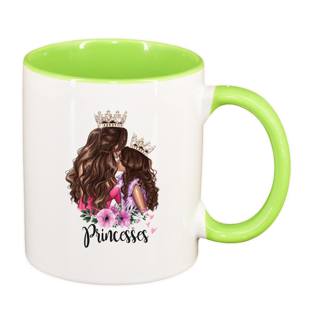 Cana Princess, Mama Copil, Fetita, interior verde deschis, 330ml, D1357