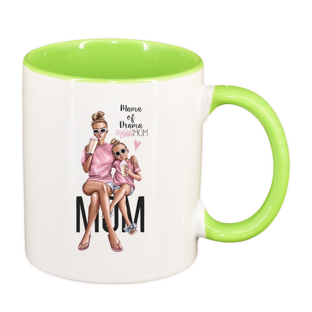 Cana Princess, Mama Copil, Fetita, interior verde deschis, 330ml, D1364