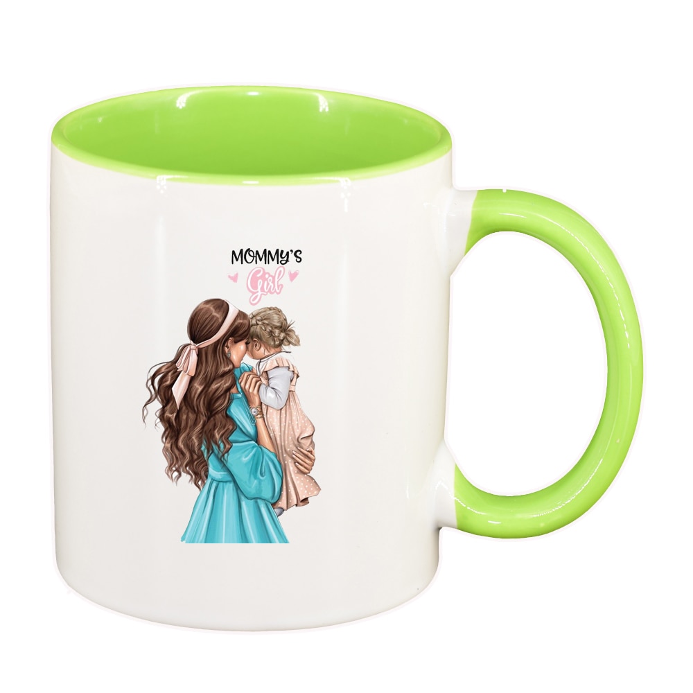 Cana Princess, Mama Copil, Fetita, interior verde deschis, 330ml, D1360
