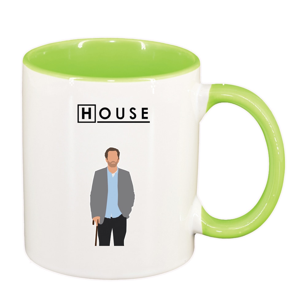 Cana Dr. House, Movie, interior verde deschis, 330ml, D1368