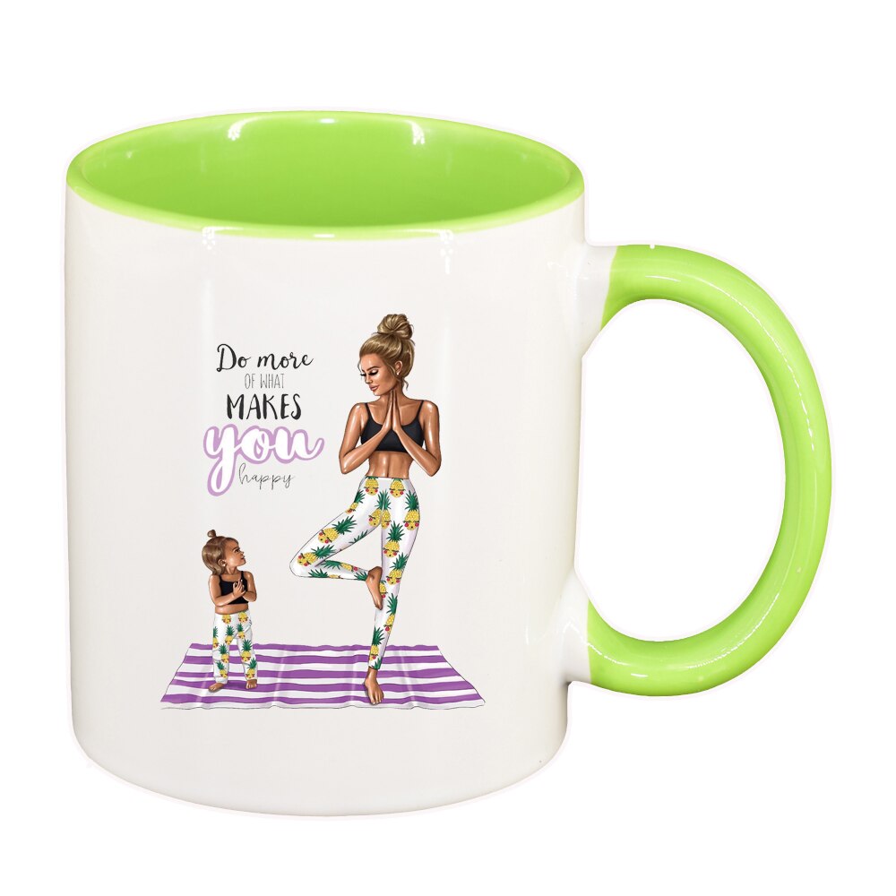 Cana Princess, Mama Copil, Fetita, interior verde deschis, 330ml, D1366