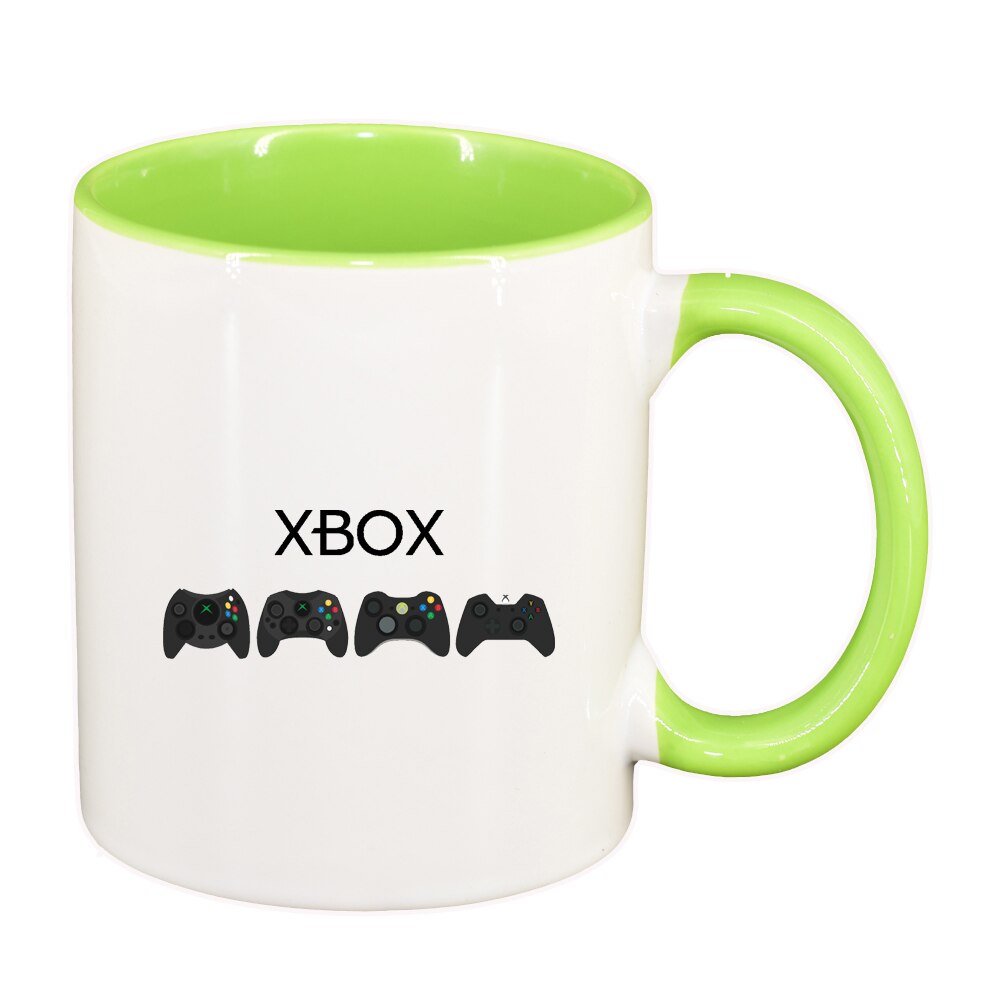 Cana Gamer, XBOX, interior verde deschis, 330ml, D1379