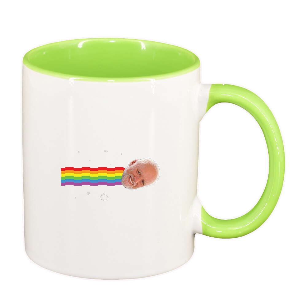 Cana Meme - Harold, interior verde deschis, 330ml, D1403