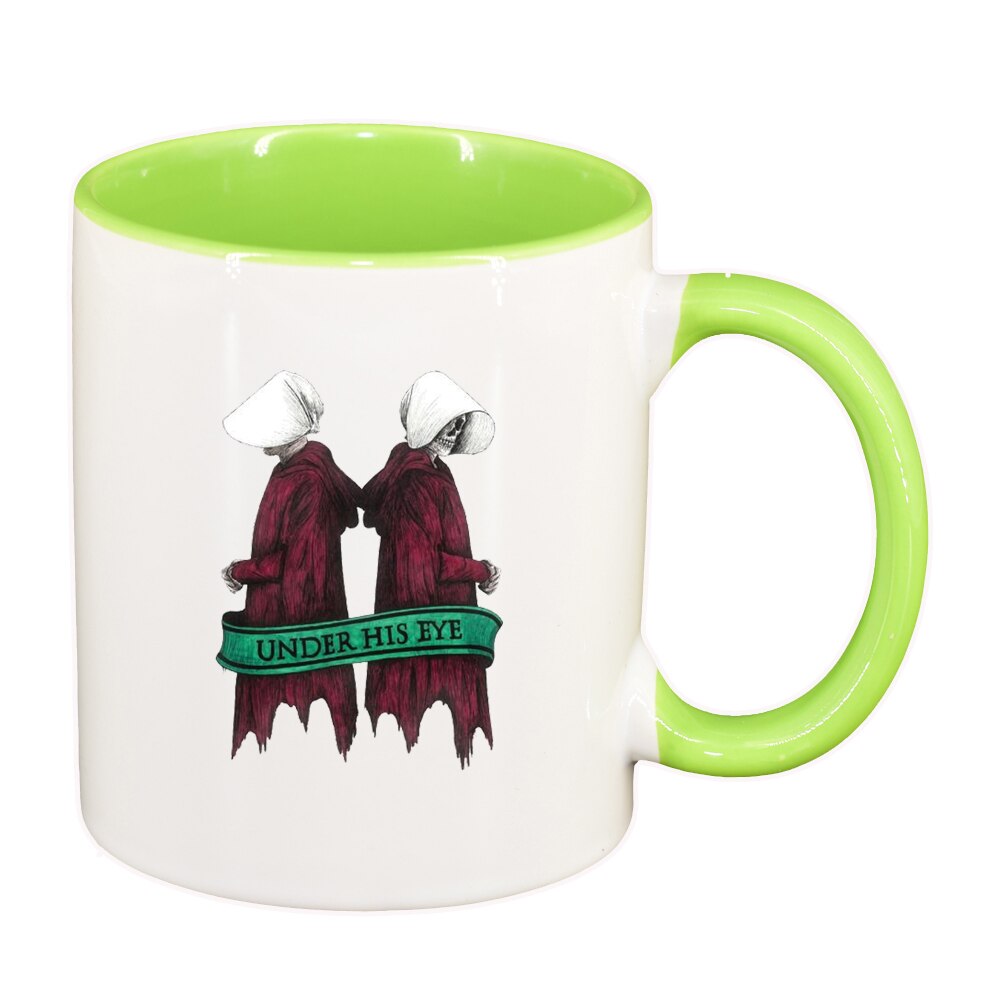 Cana The handmaid's Tale, interior verde deschis, 330ml, D1418