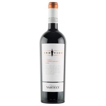 Vin rosu sec Individo Merlot & Cabernet Sauvignon 2016, 0.75L, Chateau Vartely Vin rosu sec Individo Merlot & Cabernet Sauvignon 2016, 0.75L, Chateau Vartely