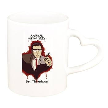 Cana American Horror Toy Story, Movie, alb, maner inima, 330ml, D1353 Cana American Horror Toy Story, Movie, alb, maner inima, 330ml, D1353