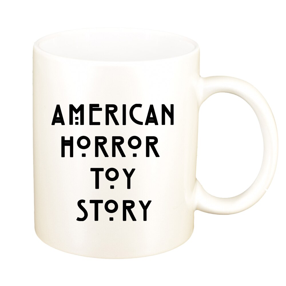 Cana American Horror Toy Story, Movie, alb sidefata, 330ml, D1352