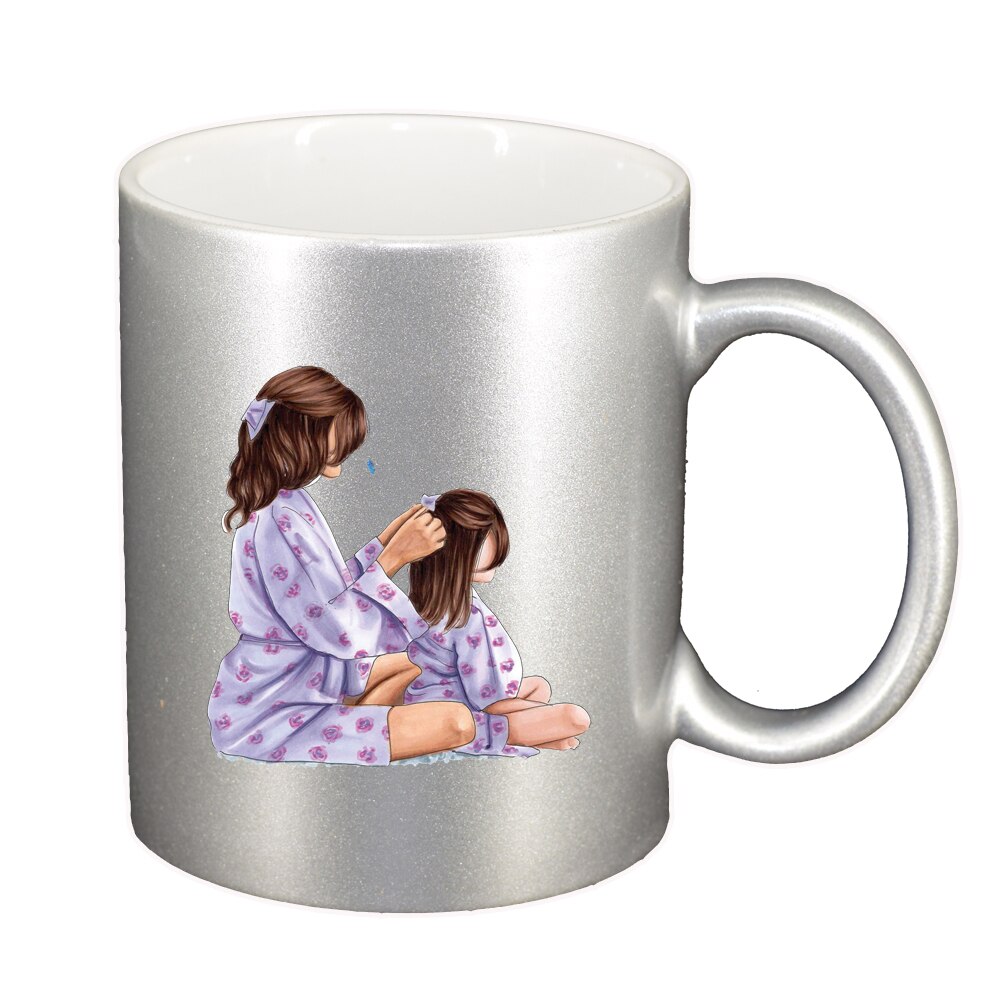 Cana Princess, Mama Copil, Fetita, argintiu sidefata, 330ml, D1358