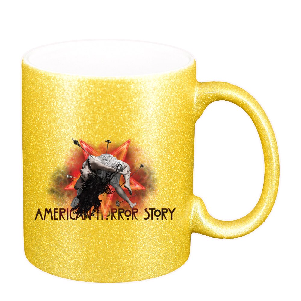 Cana American Horror Toy Story, Movie, auriu sidefata glitter, 330ml, D1356