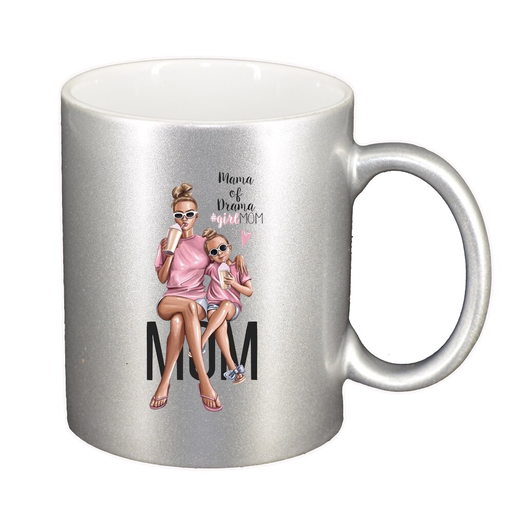 Cana Princess, Mama Copil, Fetita, argintiu sidefata, 330ml, D1364