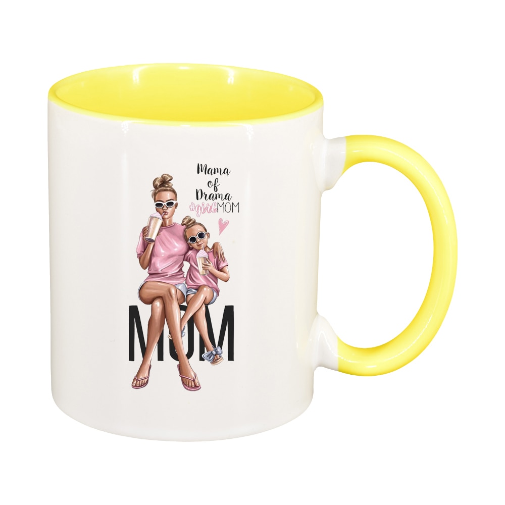 Cana Princess, Mama Copil, Fetita, interior galben, 330ml, D1364