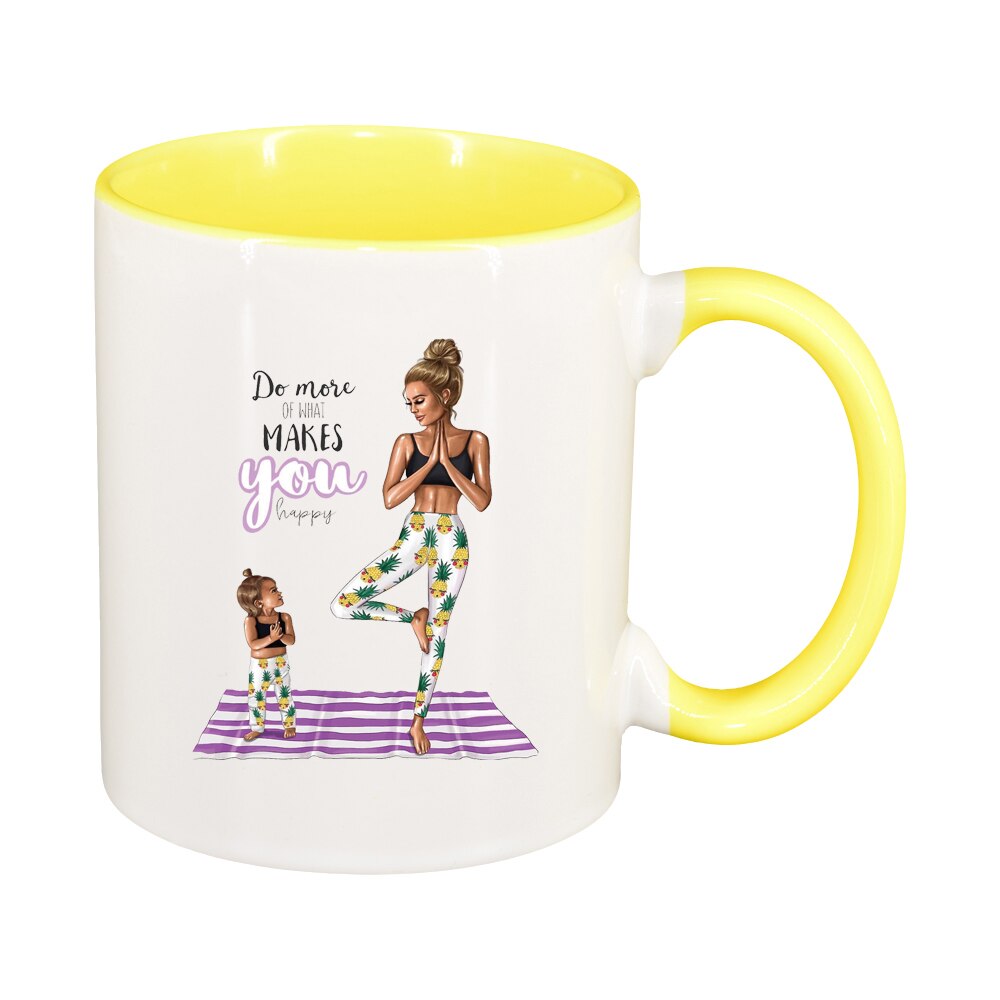 Cana Princess, Mama Copil, Fetita, interior galben, 330ml, D1366