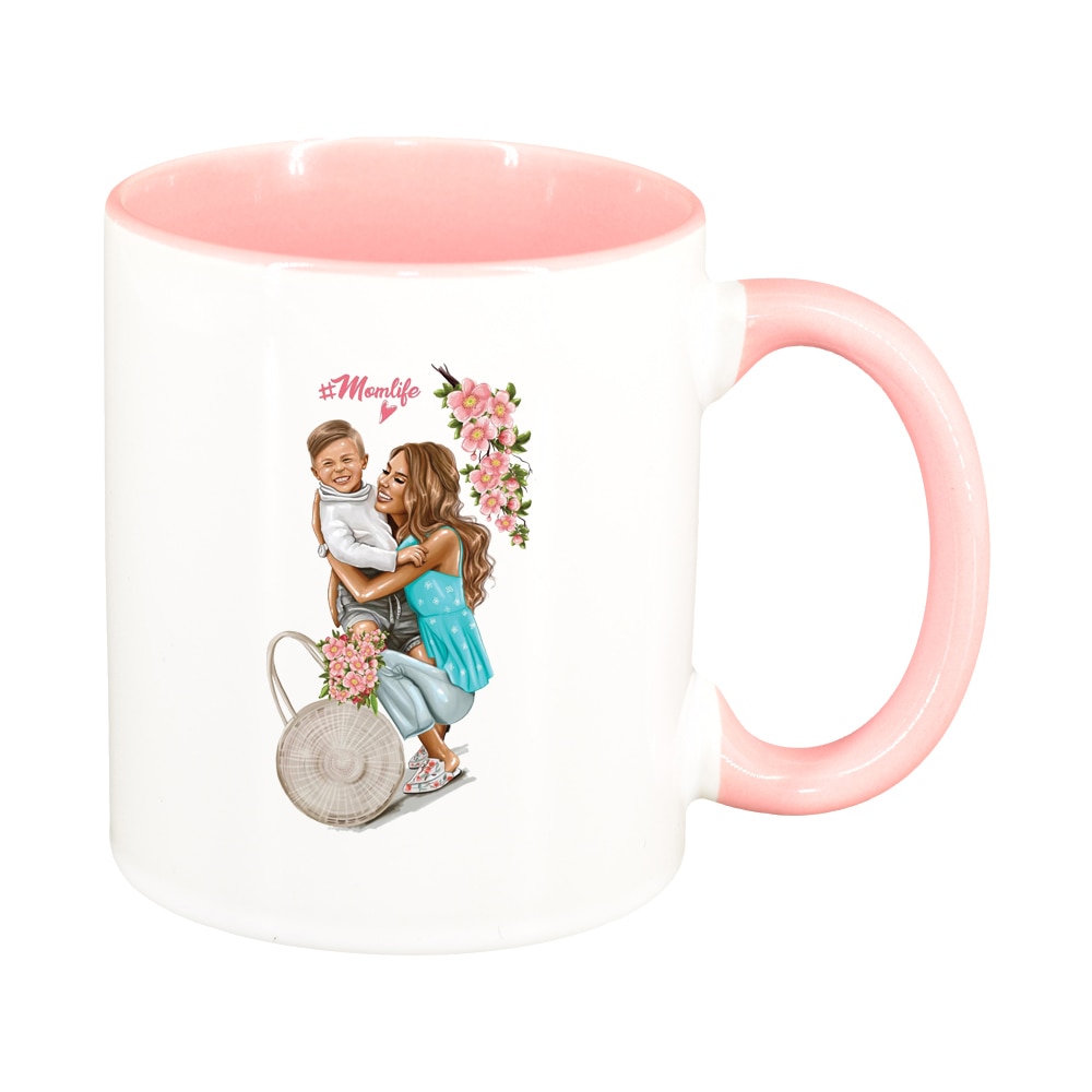 Cana Princess, Mama Copil, Fetita, interior roz, 330ml, D1365