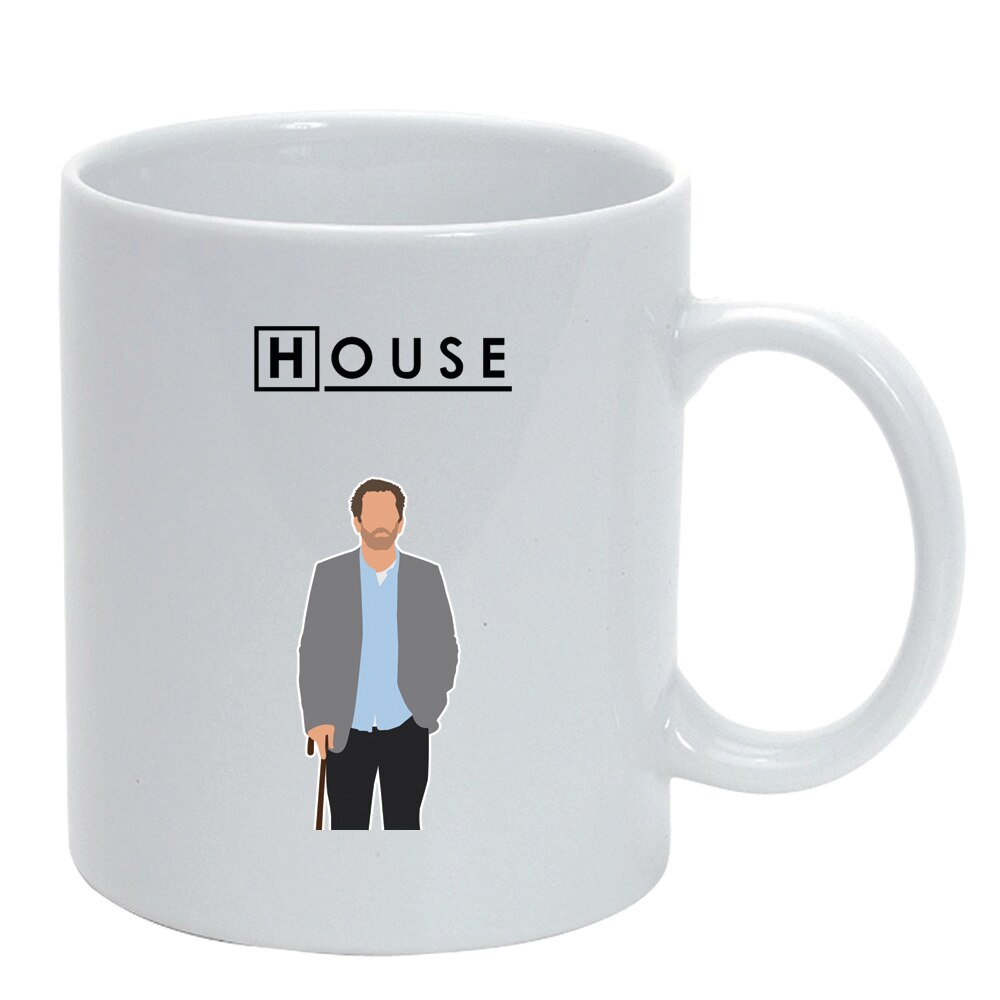 Cana Dr. House, Movie, alb, 330ml, D1368