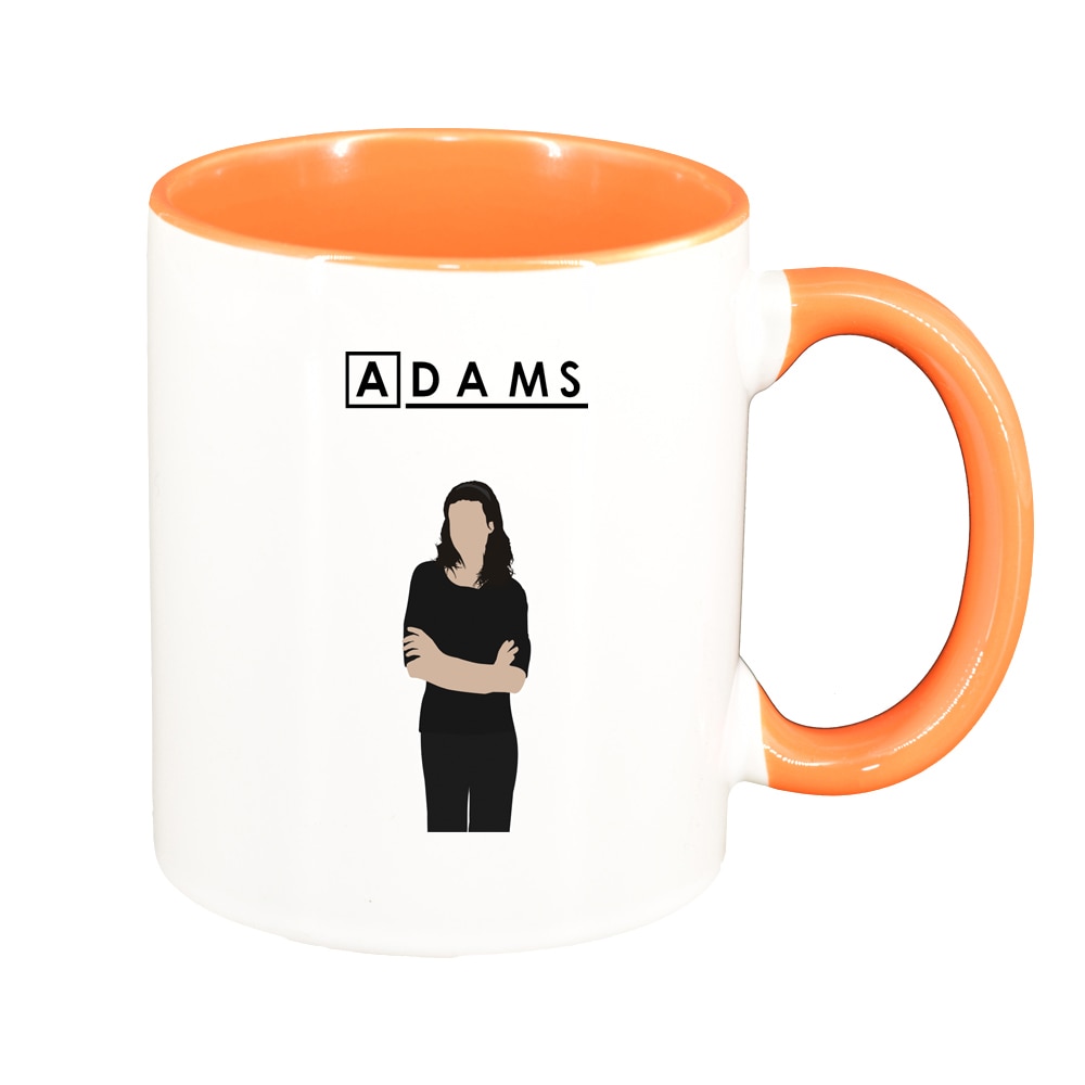 Cana Dr. House, Adams, Movie, interior portocaliu, 330ml, D1369