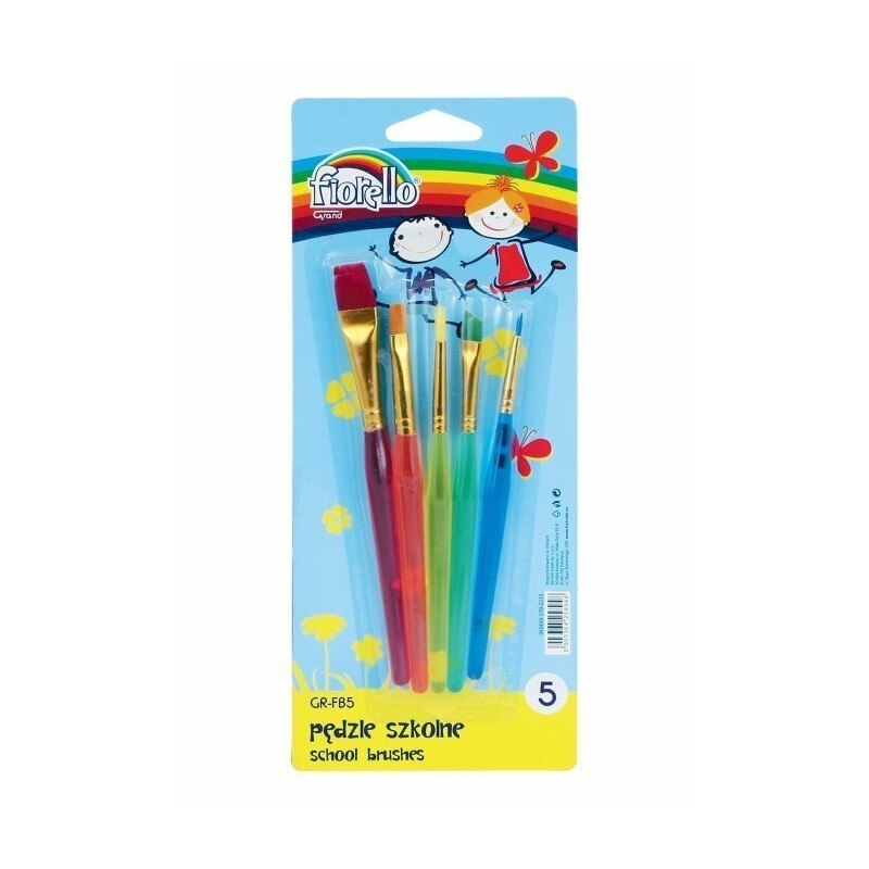 Pensule de desen Fiorello multicolore 5/ set
