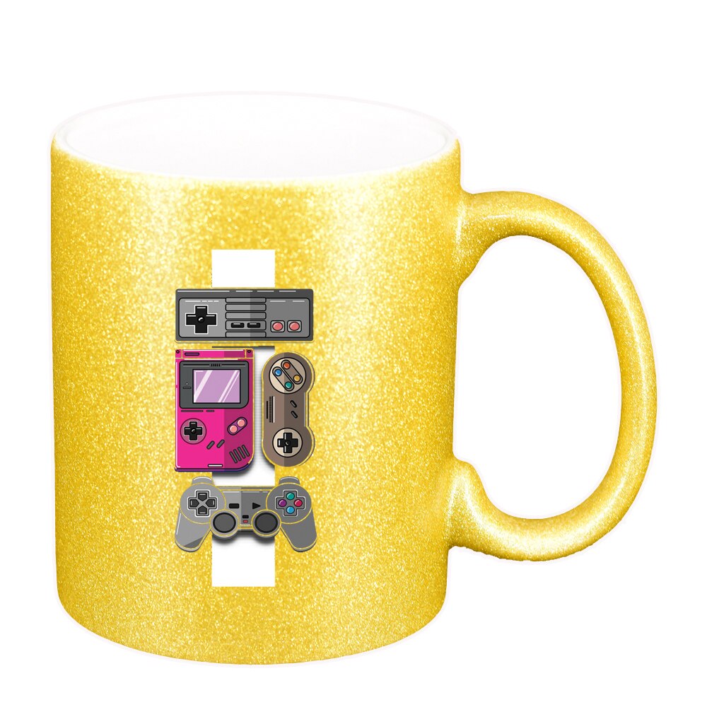 Cana Gamer, Xbox, Nintendo, auriu sidefata glitter, 330ml, D1375