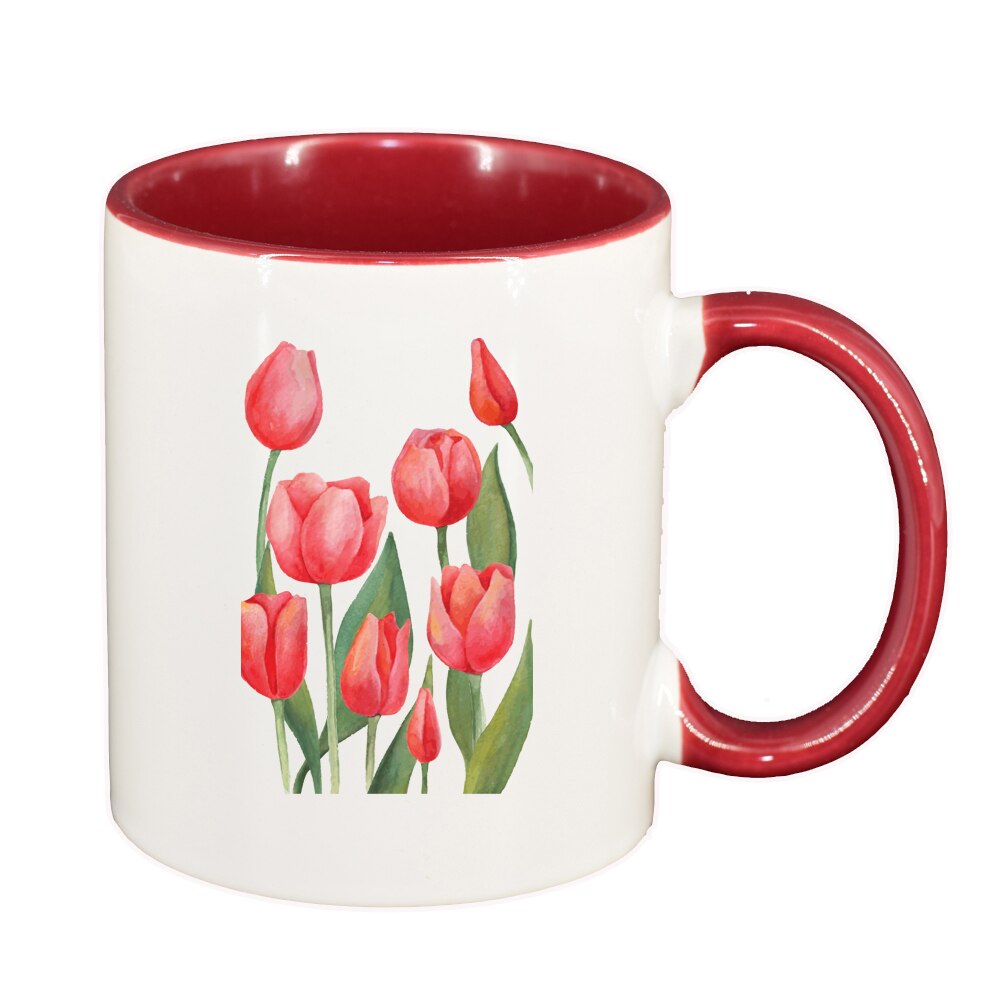 Cana Red Roses, interior rosu-inchis, 330ml, D1374