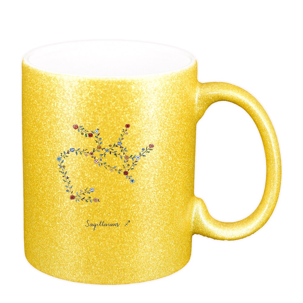 Cana Zodiac, Sagittarius, auriu sidefata glitter, 330ml, D1380