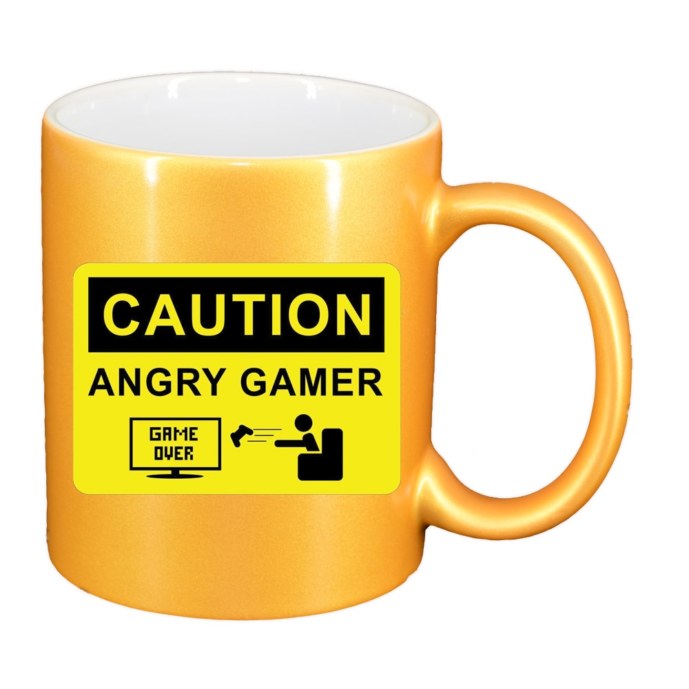 Cana Gamer, Game Over, auriu sidefata, 330ml, D1377
