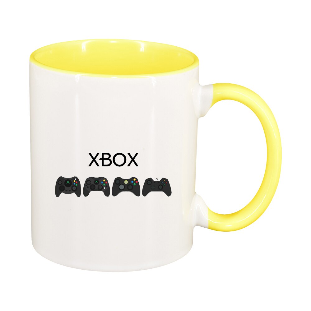 Cana Gamer, XBOX, interior galben, 330ml, D1379