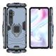 Husa Xiaomi Mi Note 10 / Mi Note 10 Pro Stand Armor Ring Blue