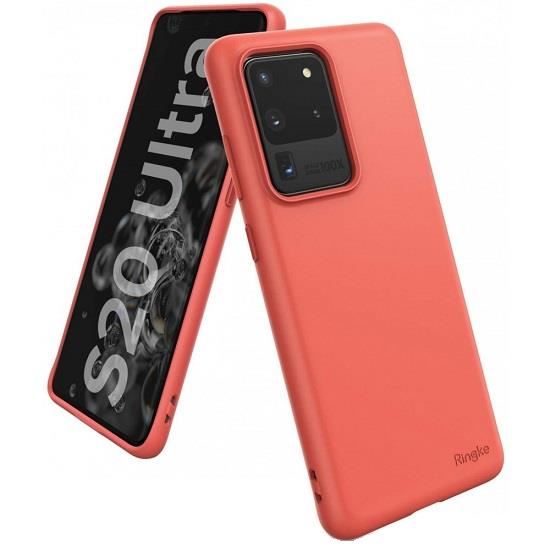 Husa Silicon Samsung Galaxy S20 Ultra - Ringke Air S Coral