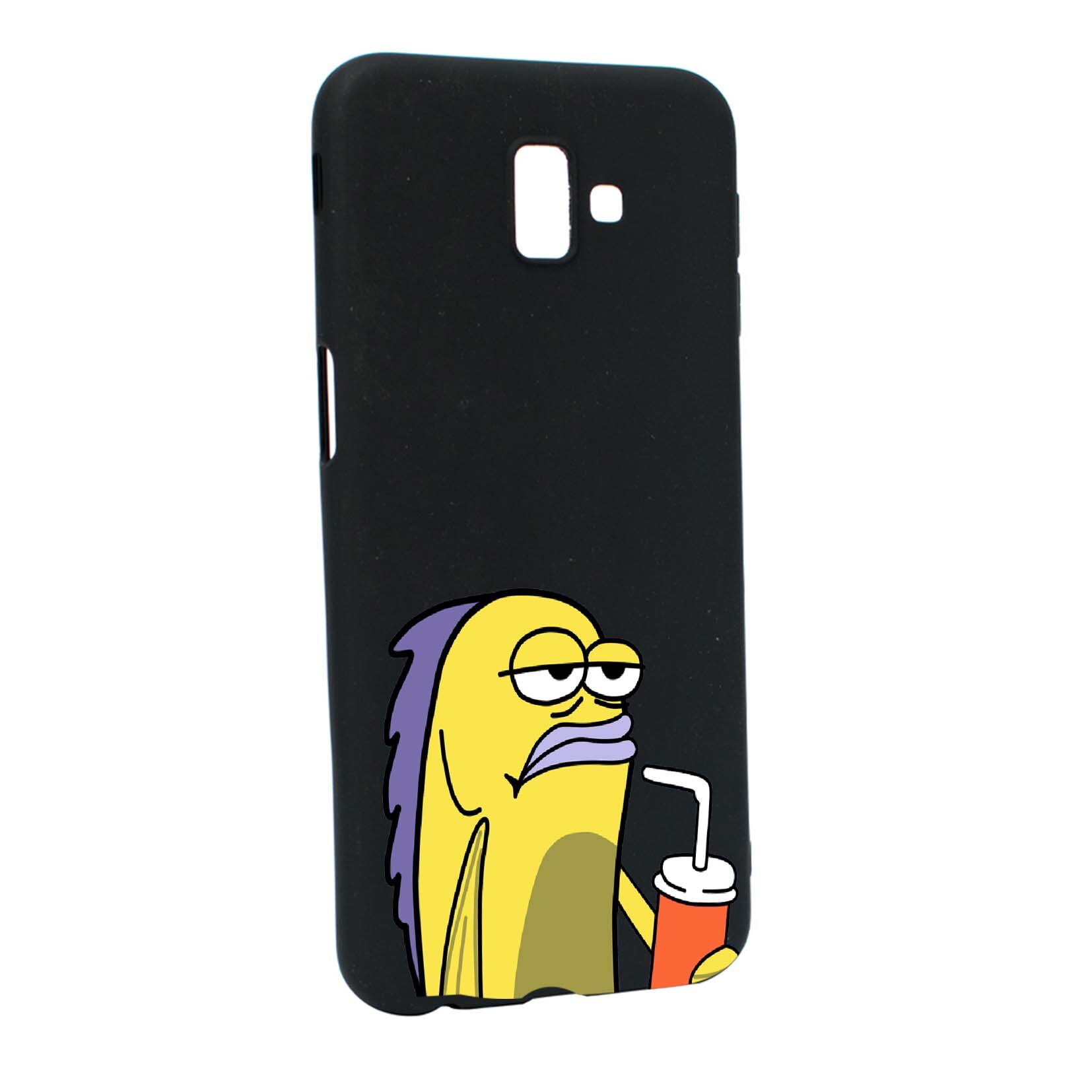 Husa Samsung Galaxy J6 Plus / J6 Prime, Meme, rezistenta la uzura, anti-alunecare, din silicon Premium, B652