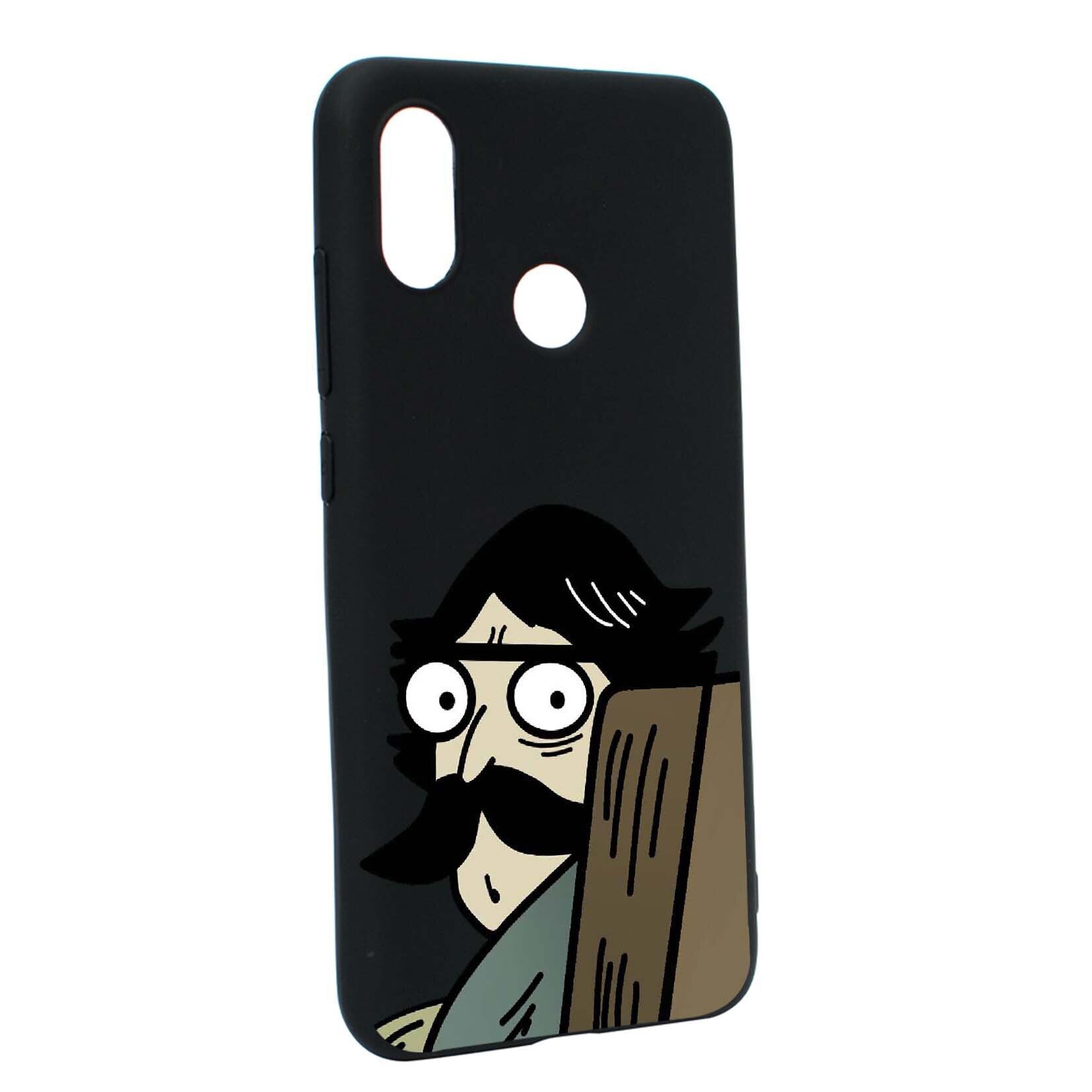 Husa Xiaomi Mi 8, Meme, rezistenta la uzura, anti-alunecare, din silicon Premium, B653