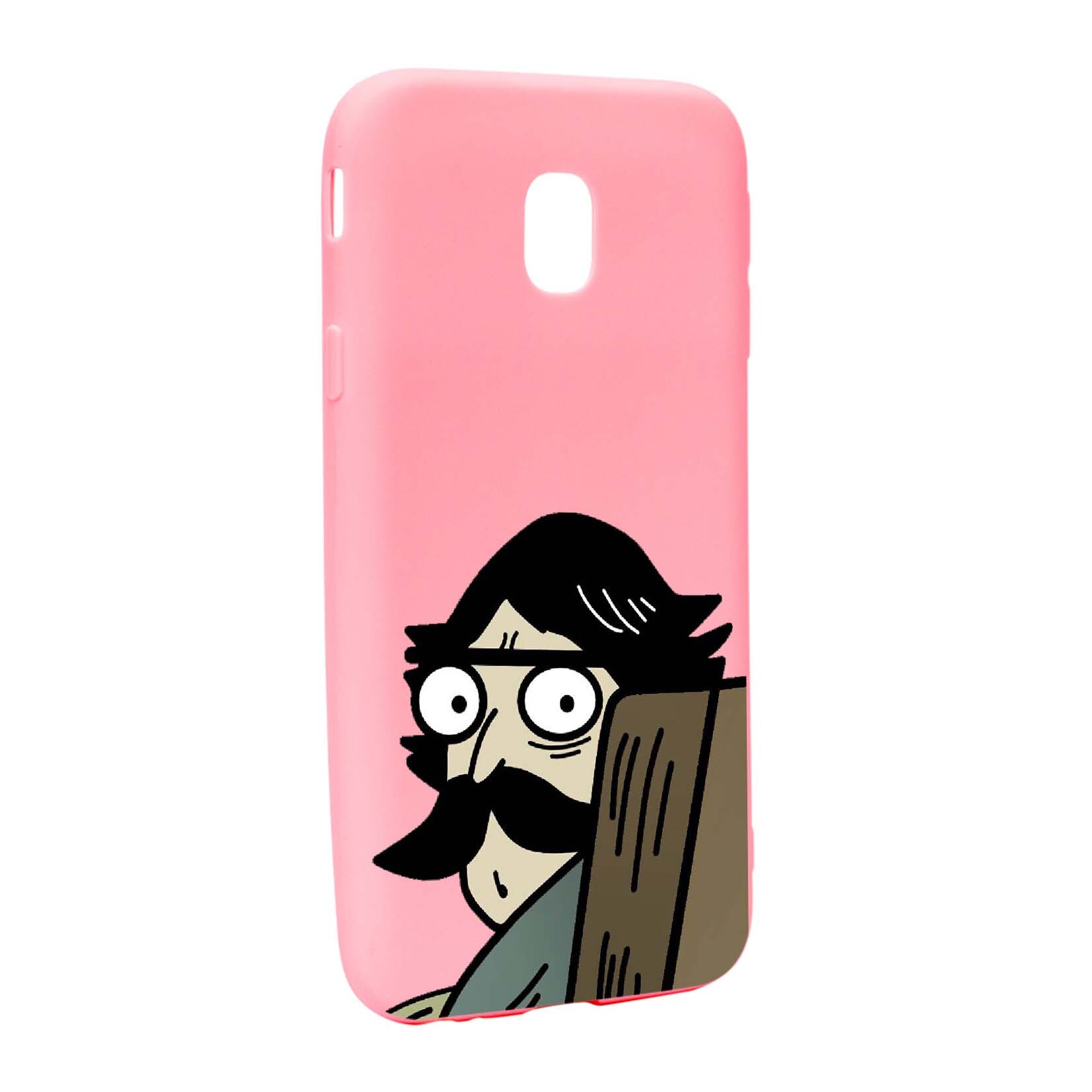 Husa Samsung Galaxy J3 2018, Meme, rezistenta la uzura, anti-alunecare, din silicon Premium, P653