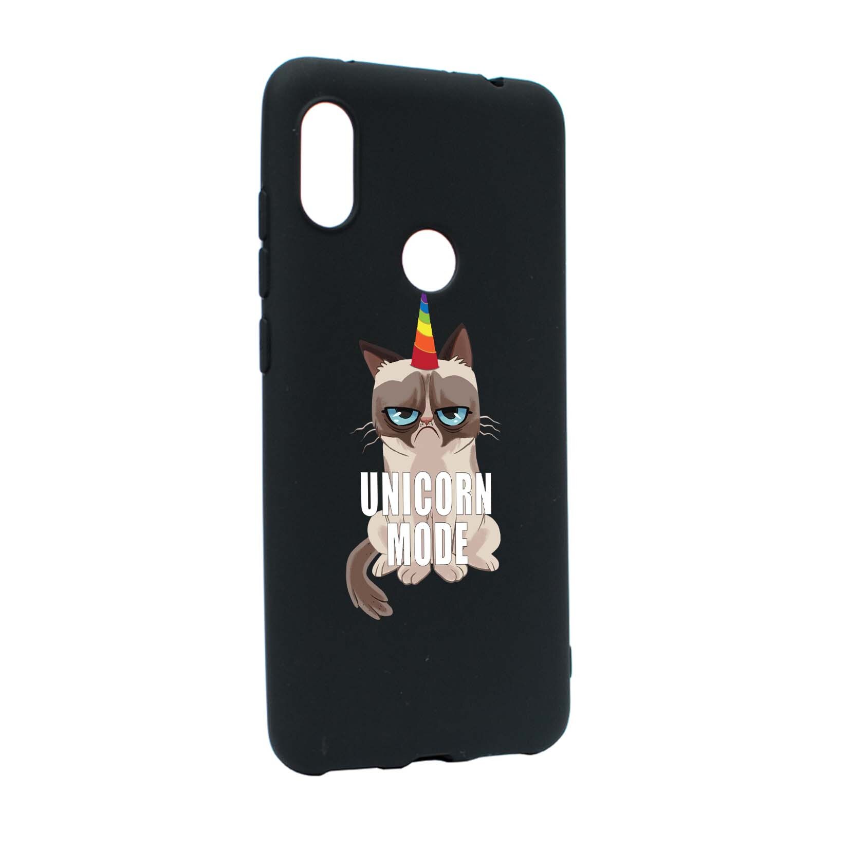 Husa Xiaomi Mi Mix 2S, Meme - Gumpy Unicorn Mode, rezistenta la uzura, anti-alunecare, din silicon Premium, B654