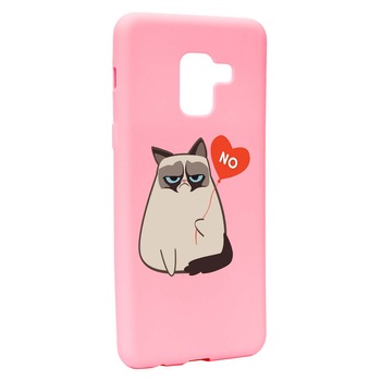 Husa Samsung Galaxy A5 2018, Meme - Gumpy, rezistenta la uzura, anti-alunecare, din silicon Premium, P657 Husa Samsung Galaxy A5 2018, Meme - Gumpy, rezistenta la uzura, anti-alunecare, din silicon Premium, P657