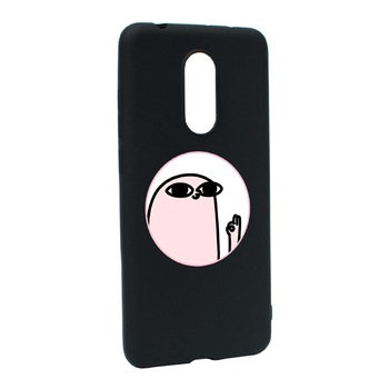 Husa Xiaomi Redmi 5, Meme, rezistenta la uzura, anti-alunecare, din silicon Premium, B658 Husa Xiaomi Redmi 5, Meme, rezistenta la uzura, anti-alunecare, din silicon Premium, B658