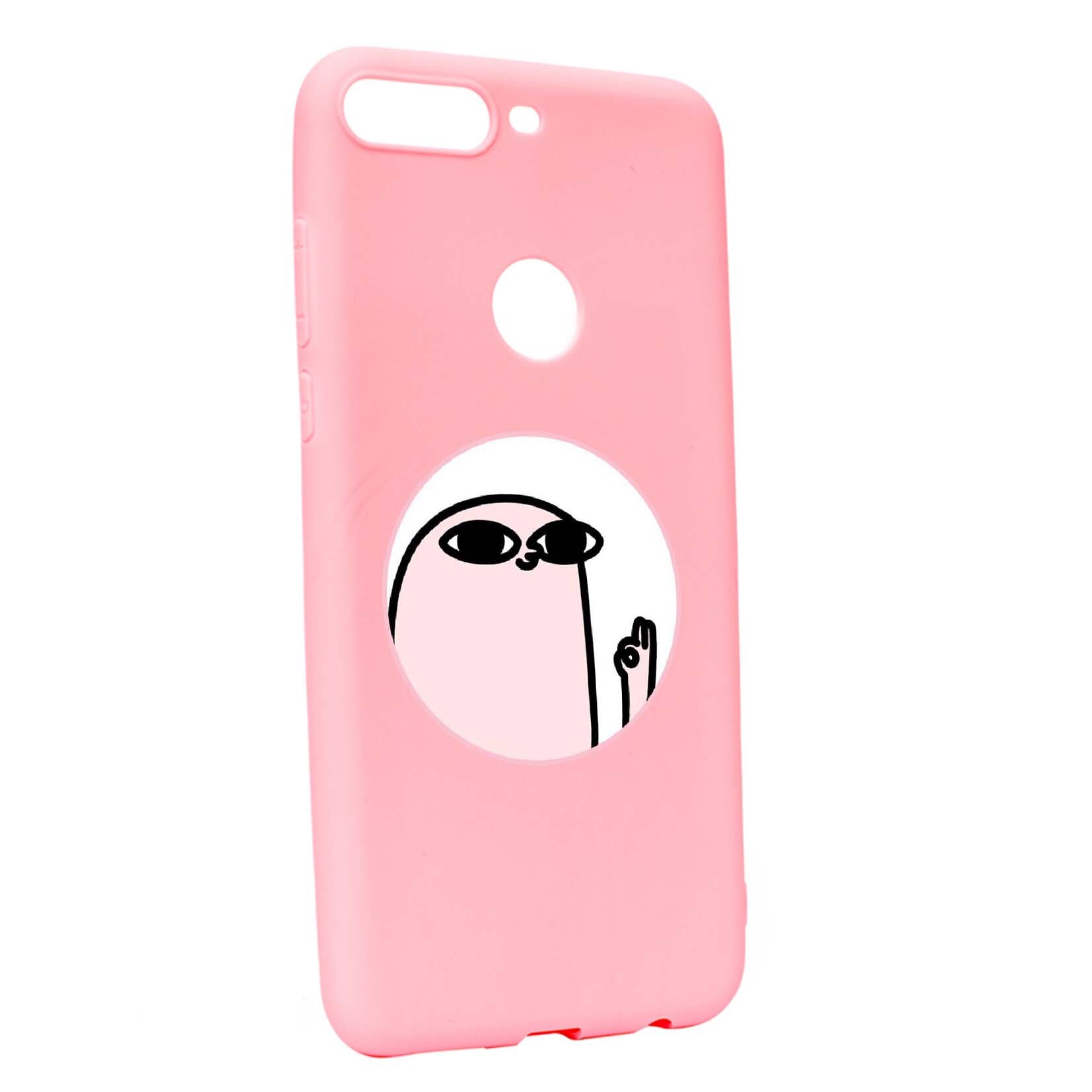 Husa OnePlus 5T, Meme, rezistenta la uzura, anti-alunecare, din silicon Premium, P658