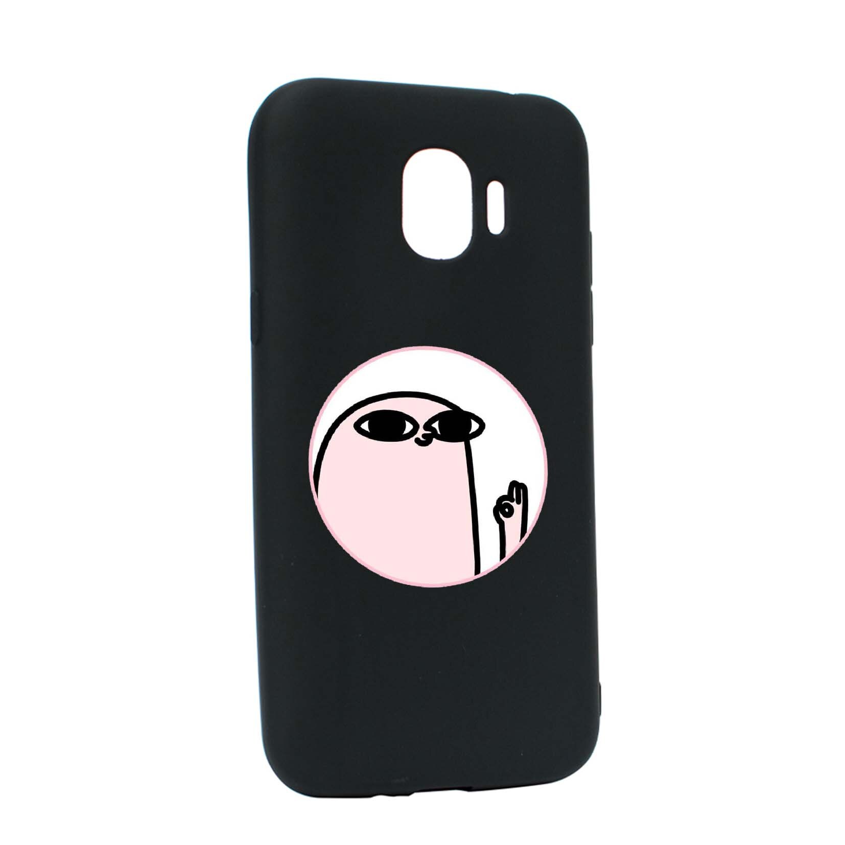 Husa Samsung Galaxy J2 Pro 2018 / J2 2018 / Grand Prime Pro, Meme, rezistenta la uzura, anti-alunecare, din silicon Premium, B658