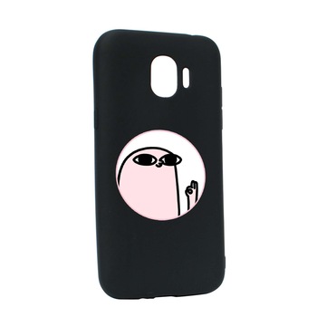 Husa Samsung Galaxy J4 2018, Meme, rezistenta la uzura, anti-alunecare, din silicon Premium, B658 Husa Samsung Galaxy J4 2018, Meme, rezistenta la uzura, anti-alunecare, din silicon Premium, B658