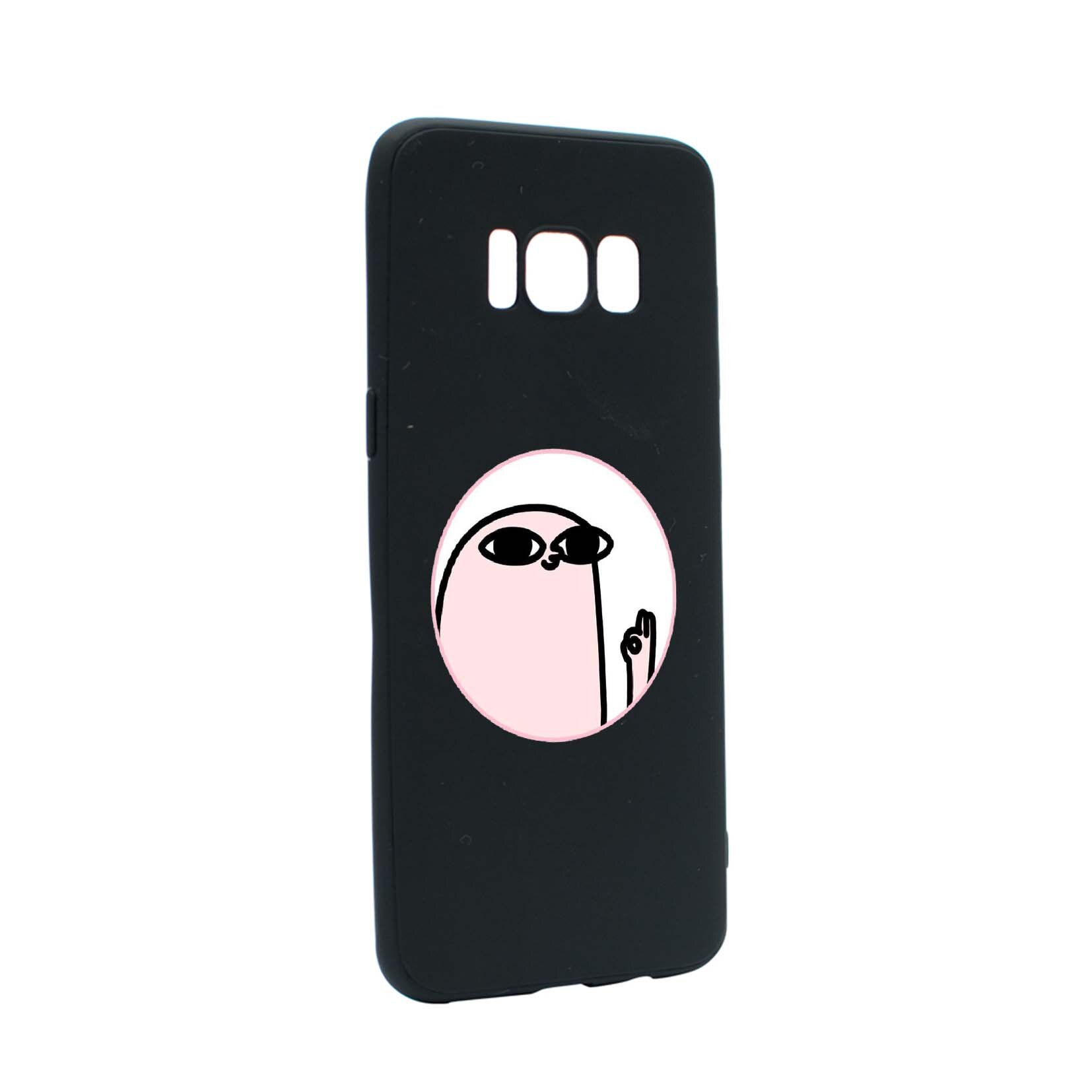 Husa Samsung Galaxy S8 Plus, Meme, rezistenta la uzura, anti-alunecare, din silicon Premium, B658