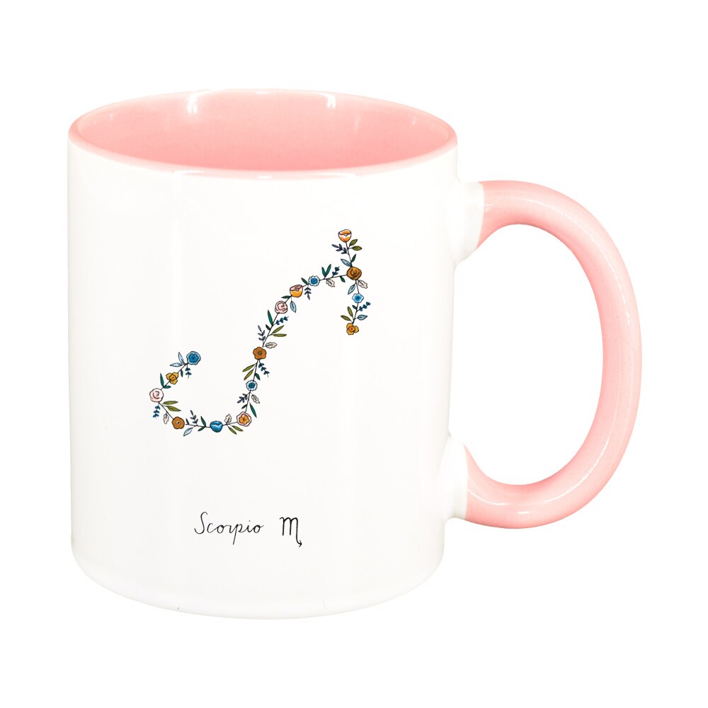 Cana Zodiac, Scorpio, interior roz, 330ml, D1382