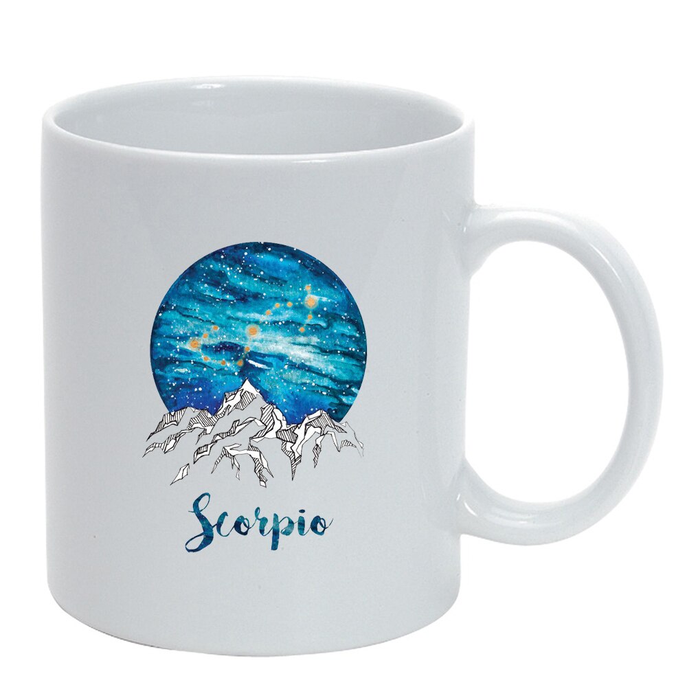 Cana Zodiac, Scorpio, alb, 330ml, D1388